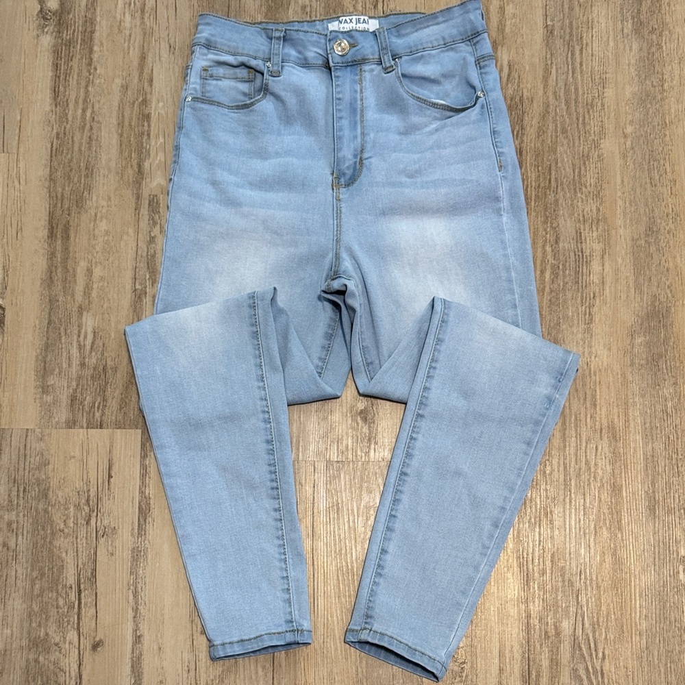 Wax Jean Women's/Junior’s High Waisted Ankle Skinny Jeans Sz 7 EUC